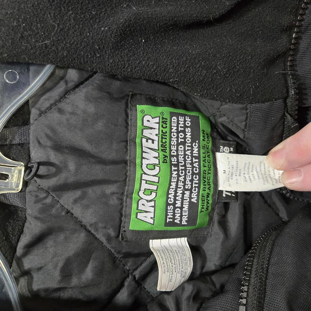 Men's Arctic Cat Snowmobile Jacket Thinsulate Insulation Scotchlite Reflective - Picture 9 of 9